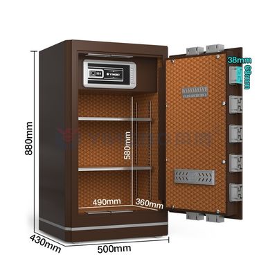 H880mm होम सेफ बॉक्स इलेक्ट्रॉनिक डिजिटल लॉक