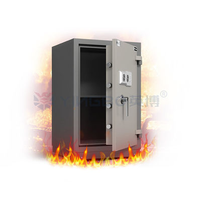 टिकाऊ ठोस इस्पात विरोधी चोरी अग्निरोधक सुरक्षित बॉक्स YB/FG-78 आग सुरक्षित लॉक बॉक्स
