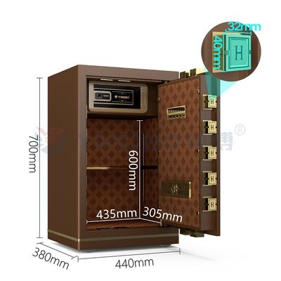 कार्यालय सुरक्षा के लिए इलेक्ट्रॉनिक लॉक सेफ बॉक्स 39kg YB/N7-70