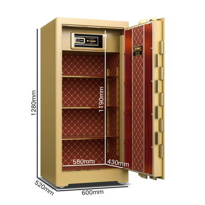 10.5 Cu Ft 14×90 मिमी इलेक्ट्रॉनिक डिजिटल सुरक्षित ठोस बोल्ट YB/ZY-120