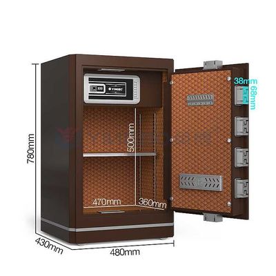 बाहरी डिजाइन ओईएम H780mm पैसे के लिए सुरक्षित बॉक्स