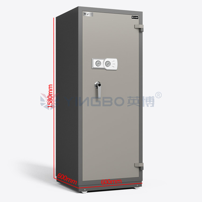 H1580mm अग्निरोधी सुरक्षित बॉक्स बड़े आकार का घर सुरक्षित बहु अग्नि रोकथाम डिजाइन