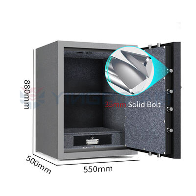 Limited Edition Fireproof Safe Box Double Alarm for Home Mechanical Lock