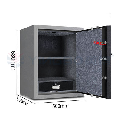 छोटे अग्निरोधक सुरक्षित बॉक्स घर व्यक्तिगत भंडारण चोरी के लिए विरोधी चोरी यांत्रिक ताला