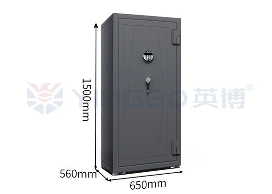 चमड़े से ढका हुआ भारी शुल्क वाला फायरप्रूफ ज्वैलरी सेफ वॉच सेफ विंडर के साथ