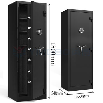 बड़ी राइफल सुरक्षित बॉक्स गन सेफ बॉक्स आग्नेयास्त्रों की रक्षा करें आग प्रतिरोधी सुरक्षित बॉक्स