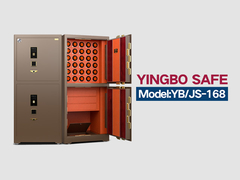 H1680mm ज्वैलरी वॉच वाइंडर सेफ बॉक्स डबल अलार्म