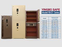 फिंगरप्रिंट लॉक बैंक सेफ बॉक्स ठोस स्टील YB/ZY