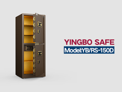YB/RS-150D फिंगरप्रिंट लॉक होम सेफ कॉफी