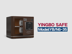 YB/N6-35 फिंगरप्रिंट लॉक होम सेफ ठोस स्टील