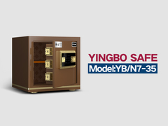 ठोस स्टील कार्यालय सुरक्षित बॉक्स दोहरी अलार्म YB/N7-35