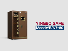 कार्यालय सुरक्षा के लिए डबल अलार्म स्मार्ट सेफ बॉक्स H800mm YB/N7-80