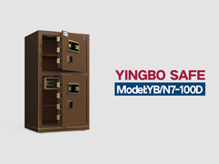 ठोस इस्पात लक्जरी स्मार्ट कार्यालय सुरक्षा के लिए सुरक्षित बॉक्स YB/N7-100D