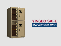 H1200mm ठोस स्टील स्मार्ट कार्यालय सुरक्षित बॉक्स दोहरी अलार्म