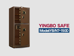 120 किलोग्राम पेटेंट किए गए बोल्ट डबल अलार्म सेफ बॉक्स फिंगरप्रिंट लॉक