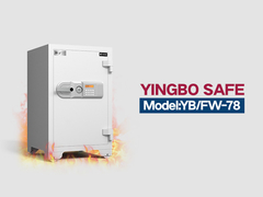 YB/FW-78 अग्निरोधी सुरक्षित बॉक्स सफेद