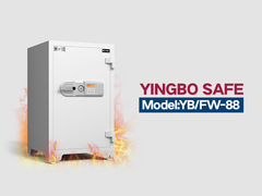 YB/FW-88 अग्निरोधी सुरक्षित बॉक्स सफेद
