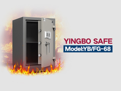 YB/FG-68 अग्निरोधक सुरक्षित बॉक्स दोहरे रंग