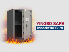 YB/FG-78 अग्निरोधक सुरक्षित बॉक्स दोहरे रंग