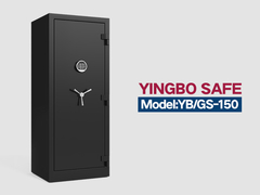YB-GS-150 बंदूक सेफ बॉक्स चांदी