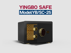 YB-SC-25-घर सुरक्षित बॉक्स-काला