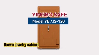 भूरे आभूषण कैबिनेट 120