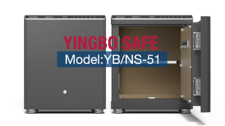 स्मार्ट नाइटस्टैंड सुरक्षित बॉक्स फिंगरप्रिंट लॉक YB/NS-51