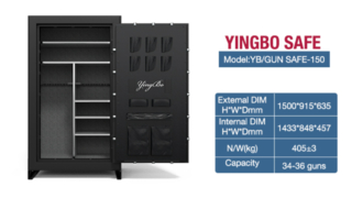 पासवर्ड गन कैबिनेट गन सेफ गन सेफ बॉक्स विस्फोट-प्रूफ सेफ बॉक्स फायरप्रूफ गन सेफ