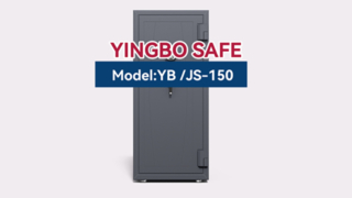 सॉलिड बोल्ट ग्रे फुल-कवरेज ज्वेलरी कैबिनेट