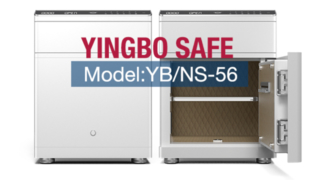 सफेद दराज के साथ स्मार्ट नाइटस्टैंड सुरक्षित बॉक्स YB/NS-56